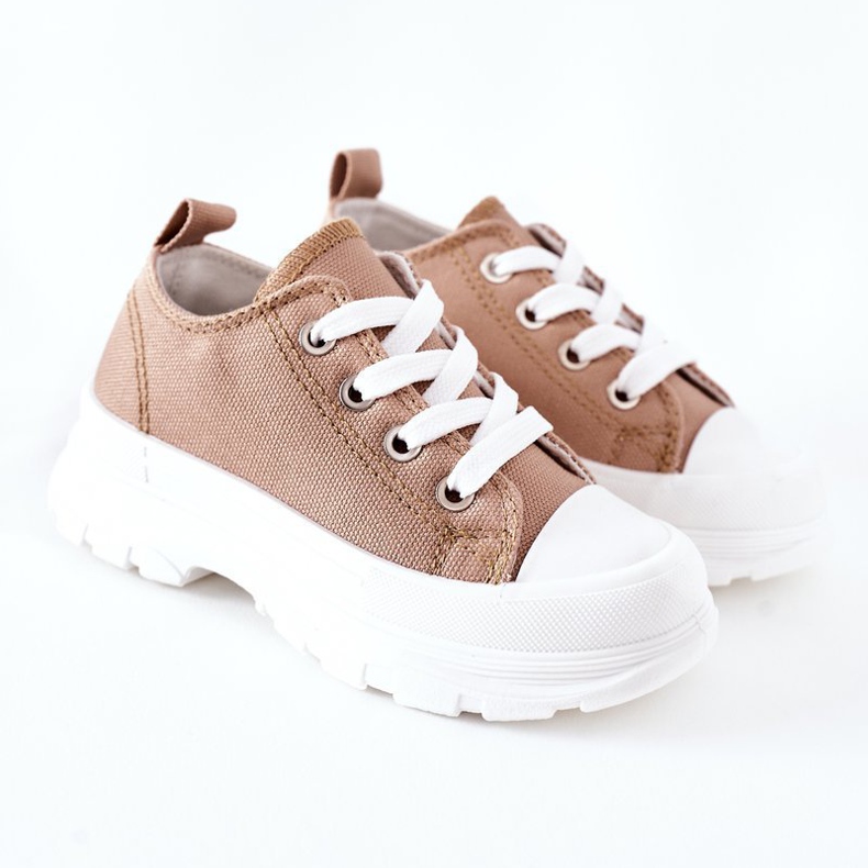 FR1 Zapatillas Infantiles Beige Travel Time 2