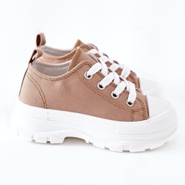 FR1 Zapatillas Infantiles Beige Travel Time 3