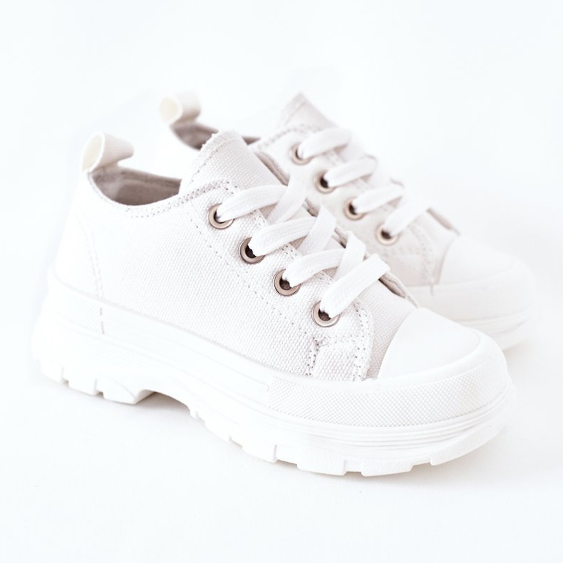 FR1 Zapatillas Infantiles Blancas Travel Time ['blanco'] blanco 1