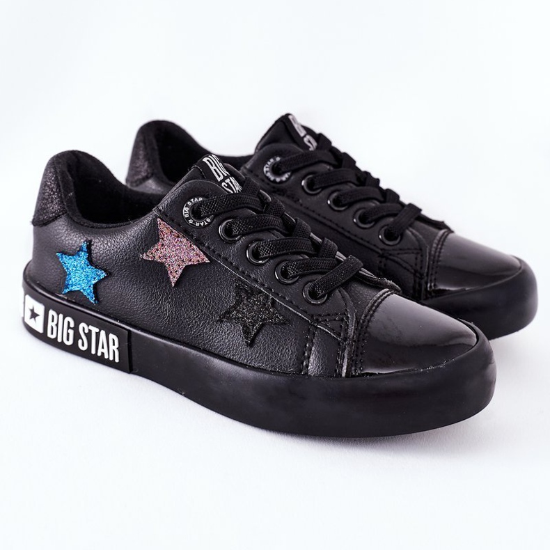 Zapatillas de Piel para Niños Big Star II374031 Negro 2