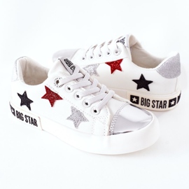 Zapatillas de Piel para Niños Big Star II374032 Blanco 5