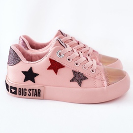 Zapatillas de Piel para Niños Big Star II374033 Rosa rosado 3