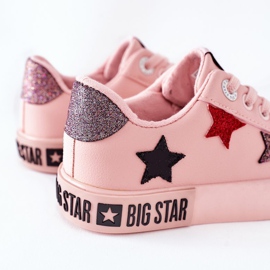 Zapatillas de Piel para Niños Big Star II374033 Rosa rosado 5