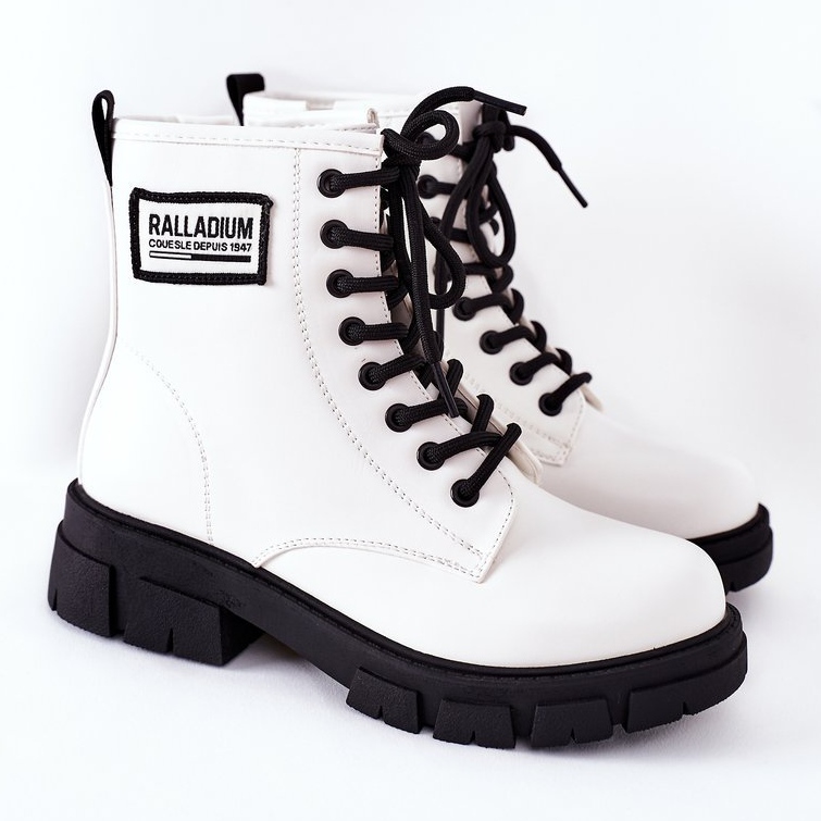 S.Barski Botas infantiles blancas aislantes Fincastle blanco 2