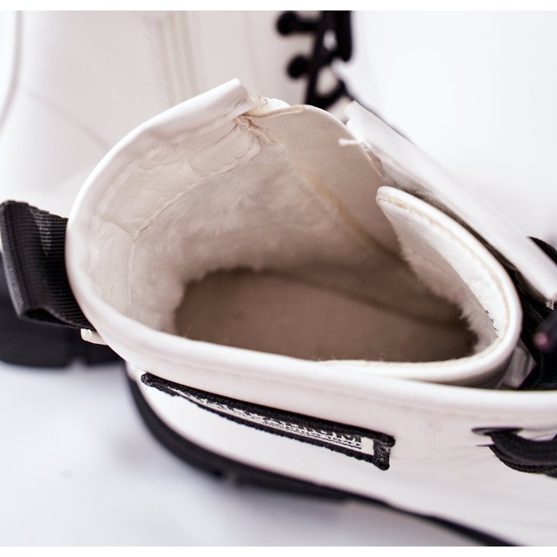 S.Barski Botas infantiles blancas aislantes Fincastle blanco 1