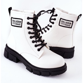 S.Barski Botas infantiles blancas aislantes Fincastle blanco 3