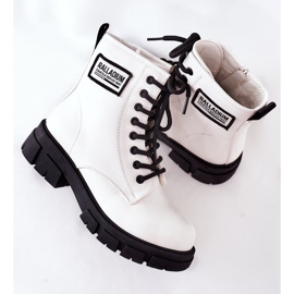 S.Barski Botas infantiles blancas aislantes Fincastle blanco 4