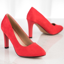 Sabatina Salón clásico de tacón alto rojo 2