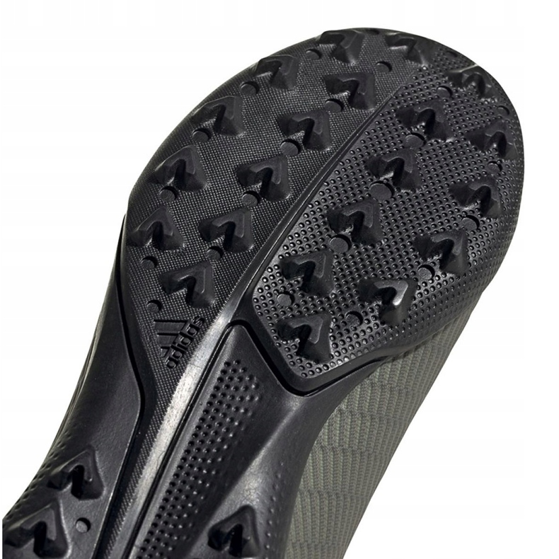 Botas de fútbol adidas X 19.3 Tf Jr EF8375 caqui 4