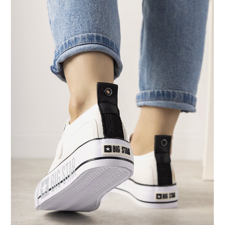 Zapatillas de mujer Alexa White Big Star blanco 1