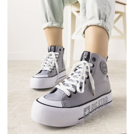Zapatillas de mujer Big Star grises de Balvin 1