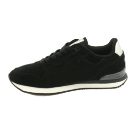 Cross Jeans Zapatos deportivos femeninos jeans cruzados negros II2R4028C 1