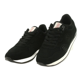 Cross Jeans Zapatos deportivos femeninos jeans cruzados negros II2R4028C 2