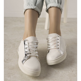 Zapatillas blancas mate con suela Shift blanca blanco 1