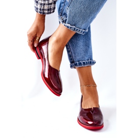 Zapatos Piel Lacada Maciejka 05035-23 Burdeos rojo 3