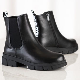 S. BARSKI Botas de plataforma S.BARSKI negro 1
