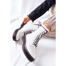 S.Barski Botas de trabajo para mujer Corydon blancas blanco 1