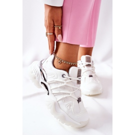 Zapatos deportivos de mujer Memory Foam Big Star II274088 Blanco 2
