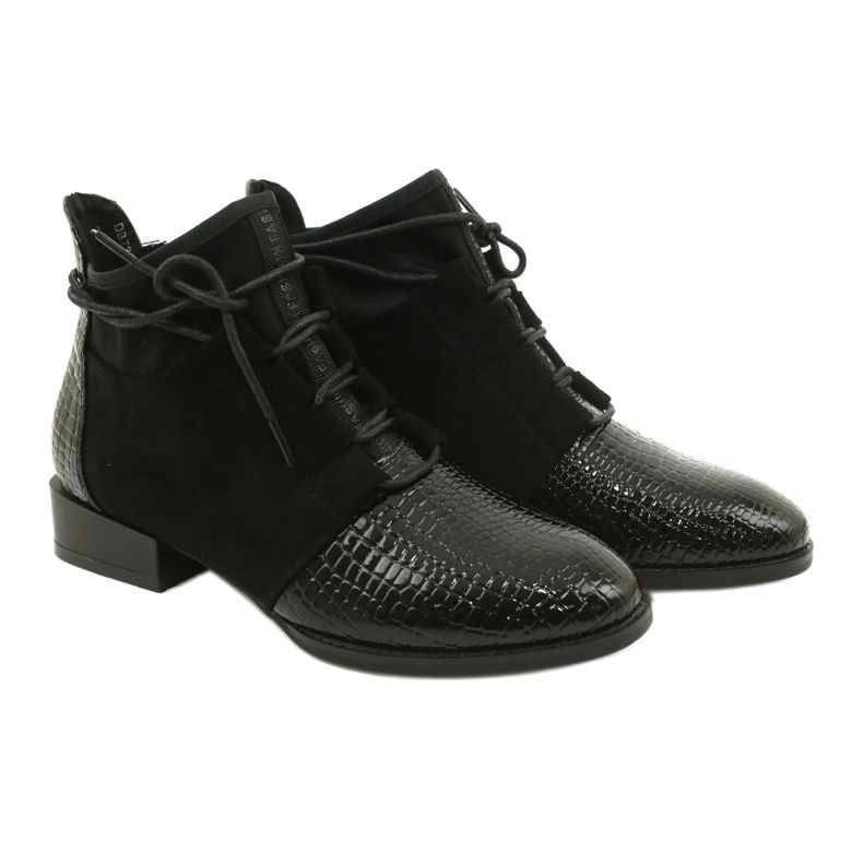 Botas Mujer Piel Filippo Negro DBT3034 / 21 BK 3 Botas Mujer Piel Filippo Negro DBT3034 / 21 BK 3