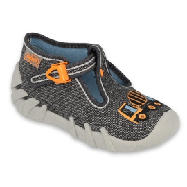 Calzado infantil befado 110P431 naranja gris 1