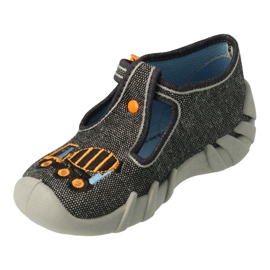 Calzado infantil befado 110P431 naranja gris 2