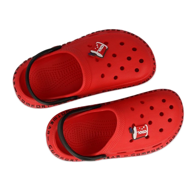 Pantuflas de espuma para niños Befado - rojo 159Y102 3