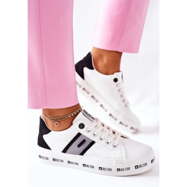 Zapatillas de cuero On The Big Star II274071 Plataforma blanca blanco 5