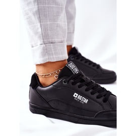 Zapatillas de Mujer en Piel Memory Foam Big Star II274320 Negro 1 Zapatillas de Mujer en Piel Memory Foam Big Star II274320 Negro 1