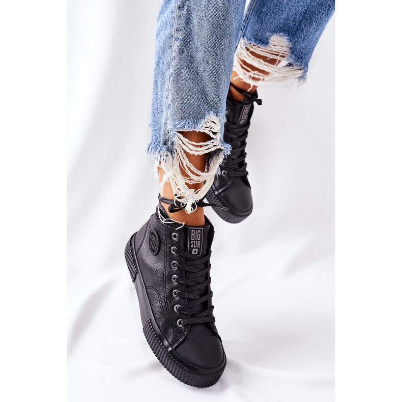 Zapatillas altas con aislamiento Big Star II274157 Negro 2