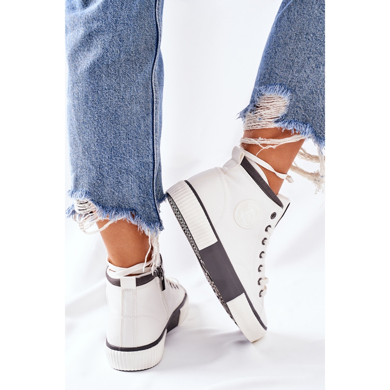 Zapatillas de deporte con aislamiento alto Big Star II274158 Blanco 2 Zapatillas de deporte con aislamiento alto Big Star II274158 Blanco 2
