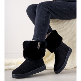 Botas de nieve Big Star negras para mujer Drave II 274123 negro 1 Botas de nieve Big Star negras para mujer Drave II 274123 negro 1