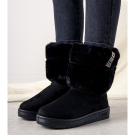 Botas de nieve Big Star negras para mujer Drave II 274123 negro 2