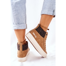 Zapatillas altas con aislamiento Big Star II274145 Camel marrón 1 Zapatillas altas con aislamiento Big Star II274145 Camel marrón 1