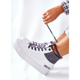 Deportivas con aislamiento alto Big Star II274144 Blanco-Gris 3