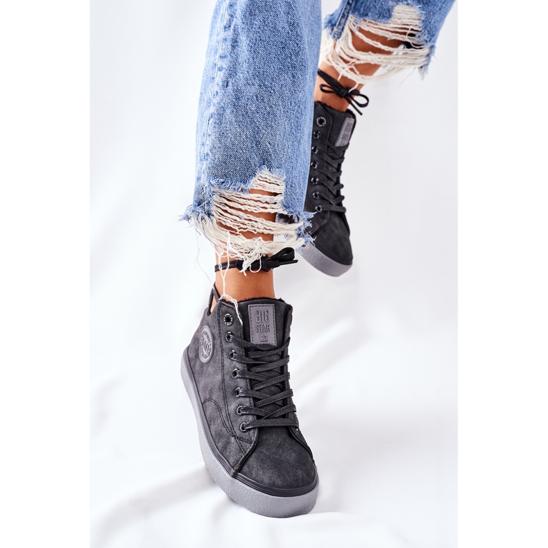 Zapatillas de piel con aislamiento Big Star II274148 Negro 2