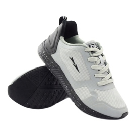 DK Zapatos deportivos femeninos empatados 17049 gris negro 3 DK Zapatos deportivos femeninos empatados 17049 gris negro 3