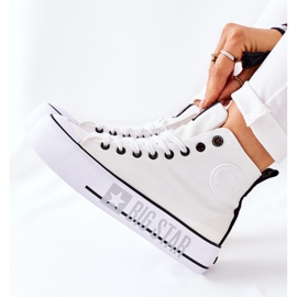 Zapatillas altas On The Big Star II274014 White Platform blanco 12
