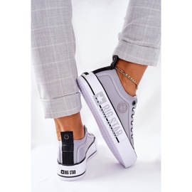 Zapatillas On the Big Star II274023 Plataforma gris 1