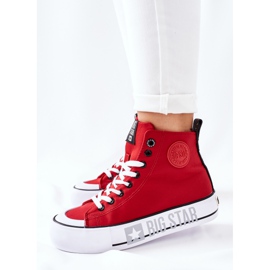Zapatillas altas On The Big Star II274018 Red Platform rojo 7
