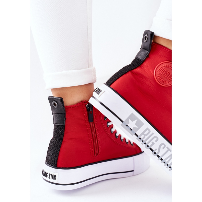 Zapatillas altas On The Big Star II274018 Red Platform rojo 1 Zapatillas altas On The Big Star II274018 Red Platform rojo 1