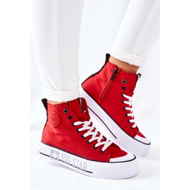 Zapatillas altas On The Big Star II274018 Red Platform rojo 3