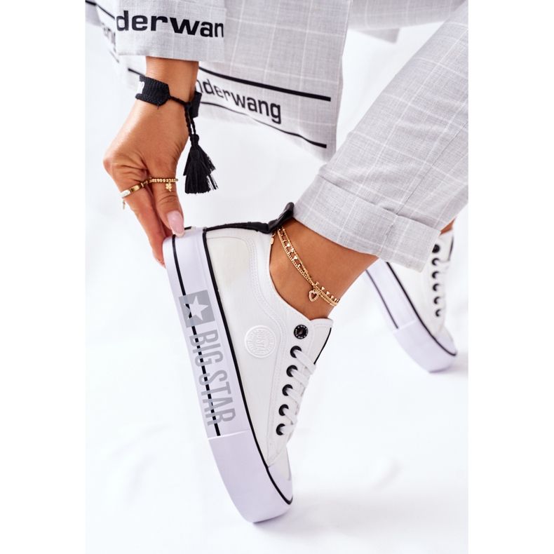 Zapatillas On The Big Star II274021 Platform White blanco 2