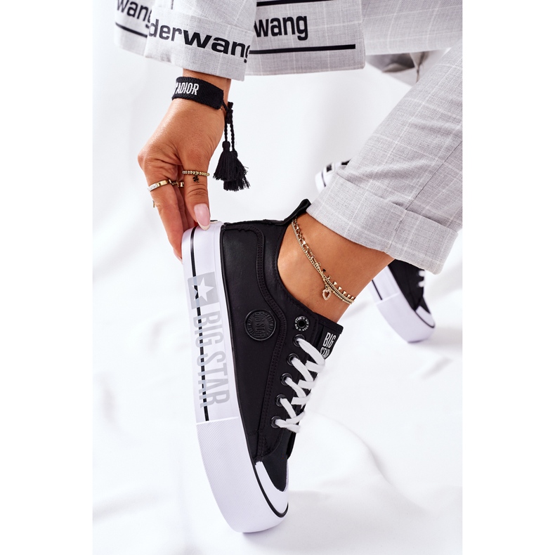 Zapatillas On The Big Star II274019 Negro Plataforma 1