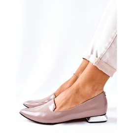 Mocasines Con Tacón Plateado Laura Messi 2013 Cappuccino multicolor 1 Mocasines Con Tacón Plateado Laura Messi 2013 Cappuccino multicolor 1