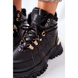 BM Trappers negros aislados Hareshaw para mujer 4
