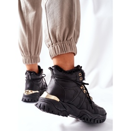 BM Trappers negros aislados Hareshaw para mujer 8