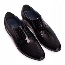 Bednarek Polish Shoes Pantuflas Bednarek de Hombre Piel Lacada Negra negro 2