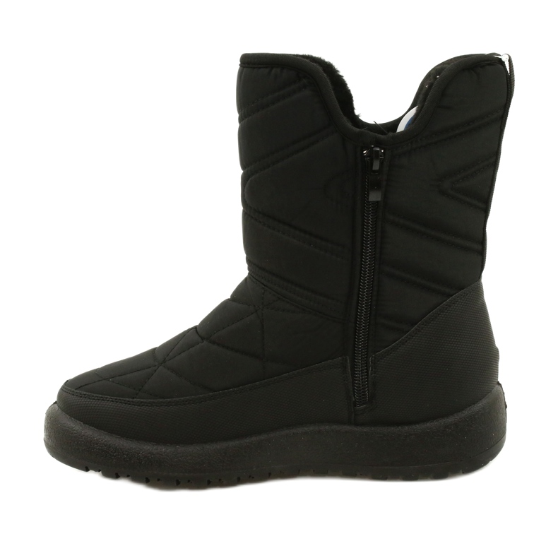 Evento Botas de nieve para mujeres Noticias resistentes al agua 21SN26-4276 Negro 3