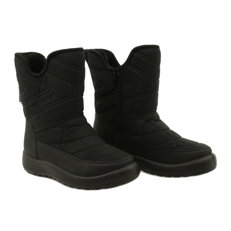 Evento Botas de nieve para mujeres Noticias resistentes al agua 21SN26-4276 Negro 6