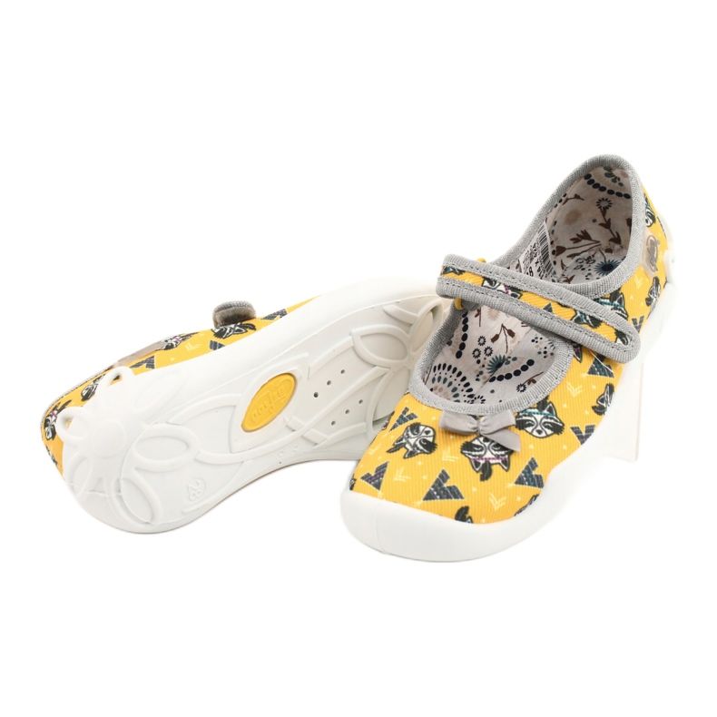 Calzado infantil befado 114X424 gris dorado 4